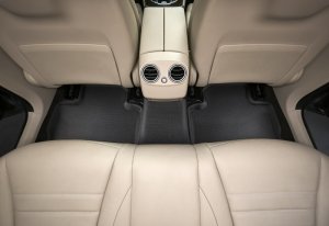 Hyundai Ioniq 5 N Floor Mats - Rear - 3D MAXpider - Kagu - Black - `25-`26